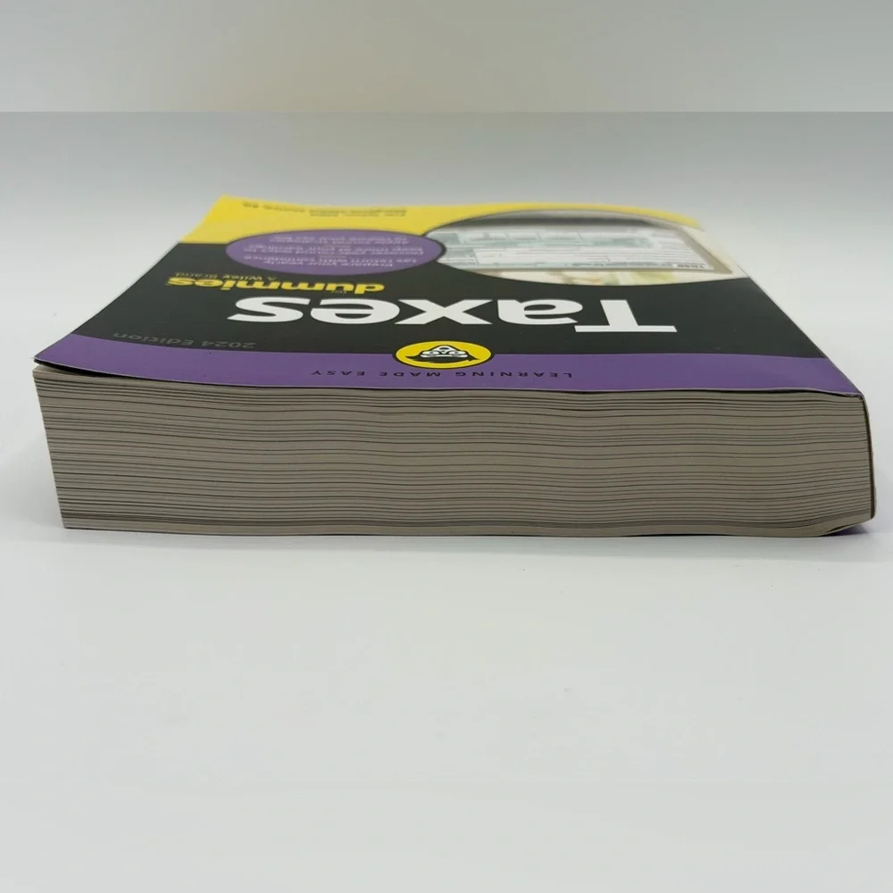 Taxes for Dummies by Eric Tyson and Margaret A. Munro 2024 Edition - Paperback